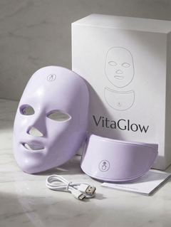 VitaGlow Pro™ - 7-Color LED Therapy Mask for Face & Neck